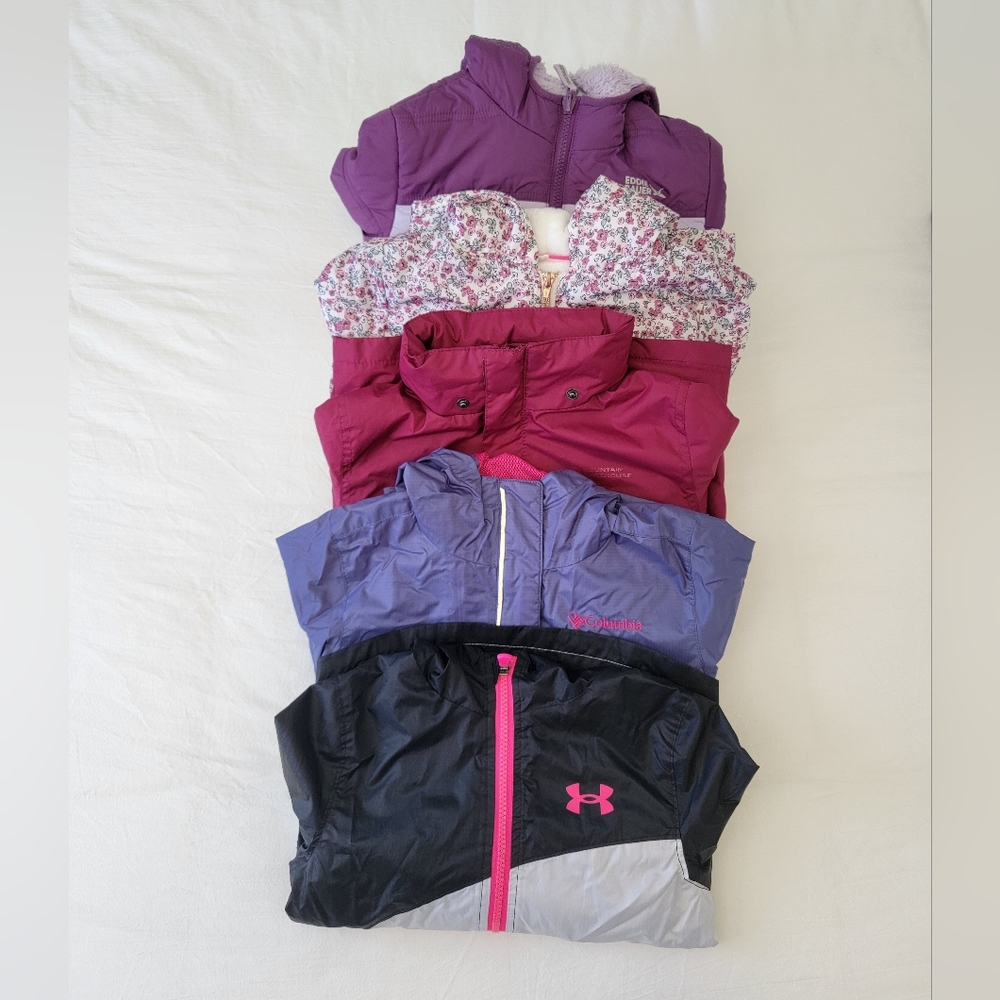 Girls Size 6 Coats Bundle